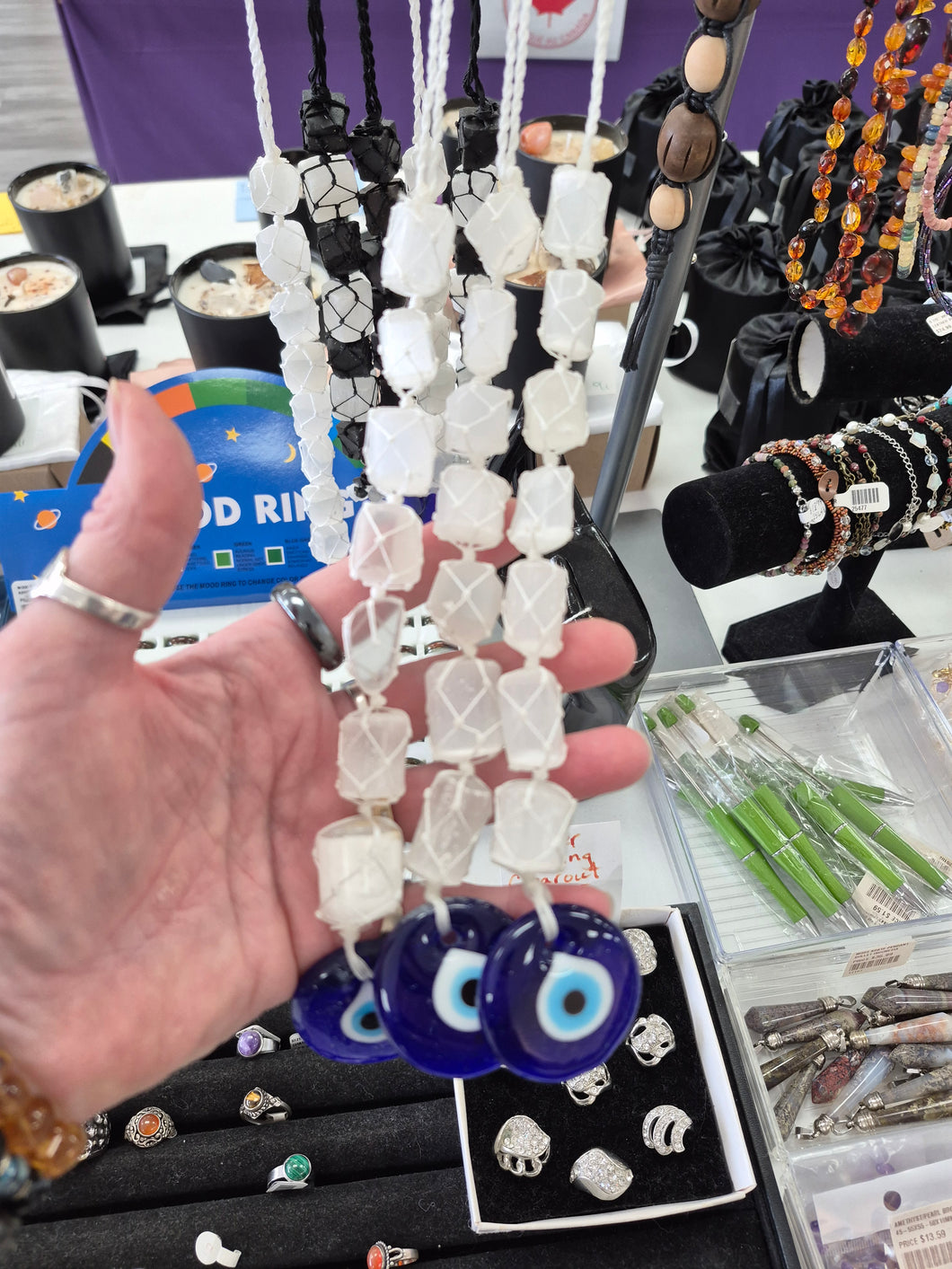 SELENITE HANGER BAIL