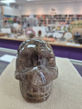 Load image into Gallery viewer, MORION SMOKY QUARTZ SKULL
