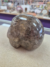 Load image into Gallery viewer, MORION SMOKY QUARTZ SKULL
