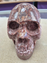 Load image into Gallery viewer, RED ARAGONITE SKULL
