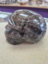 Load image into Gallery viewer, SMOKY QUARTZ SKULL
