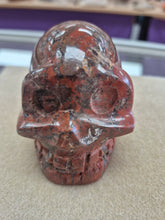 Load image into Gallery viewer, RED JASPER SKULL
