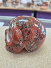 Load image into Gallery viewer, RED JASPER SKULL
