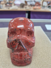 Load image into Gallery viewer, RED JASPER SKULL
