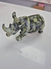 Load image into Gallery viewer, LEOPARD STONE RHINO
