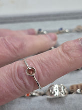 Load image into Gallery viewer, TOURMALINE .925 STERLING SILVER RING
