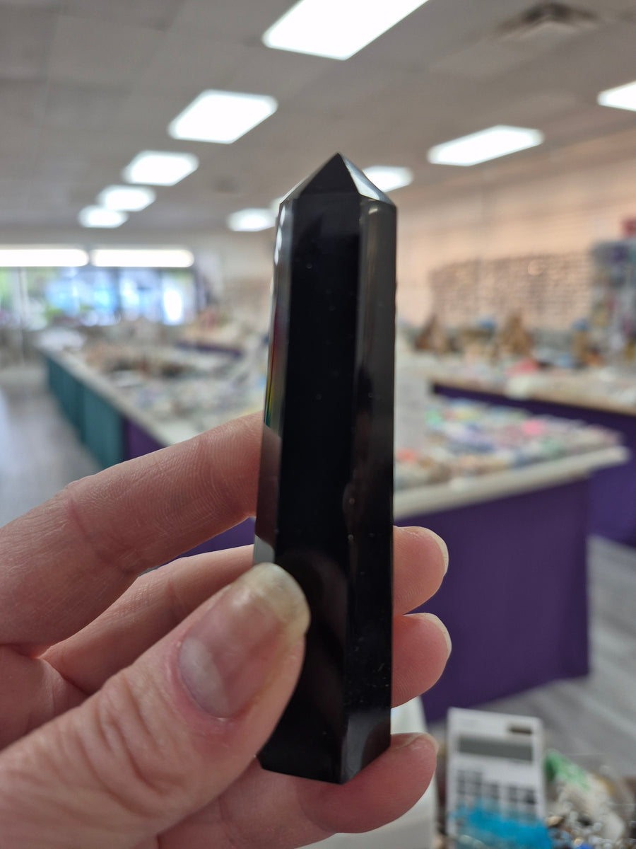 OBSIDIAN POINT – Oasis Beads & Crystals