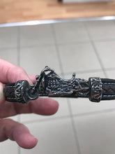 Load image into Gallery viewer, LEATHER BRACELET STAINLESS
