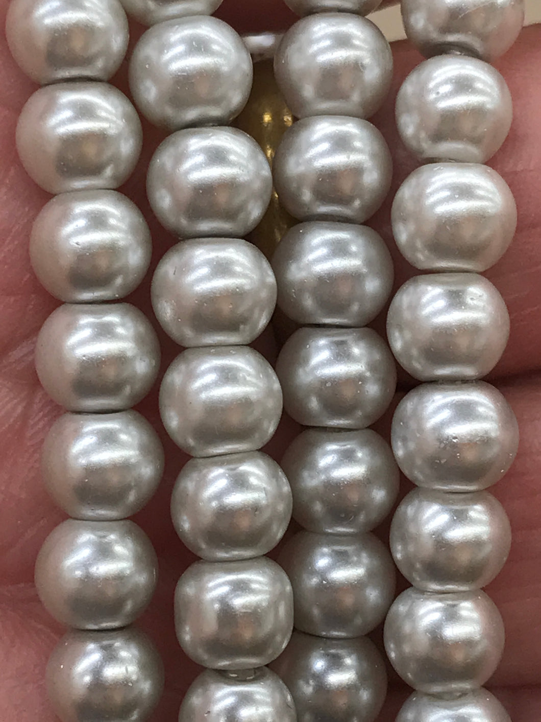 GLASS PEARL 6MM