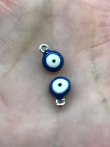 304 STAINLESS EVIL EYE CHARM