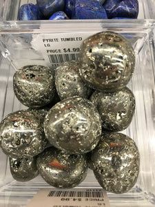 PYRITE TUMBLED
