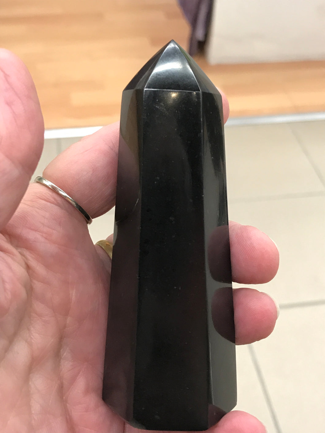 BLACK BASALT POINT