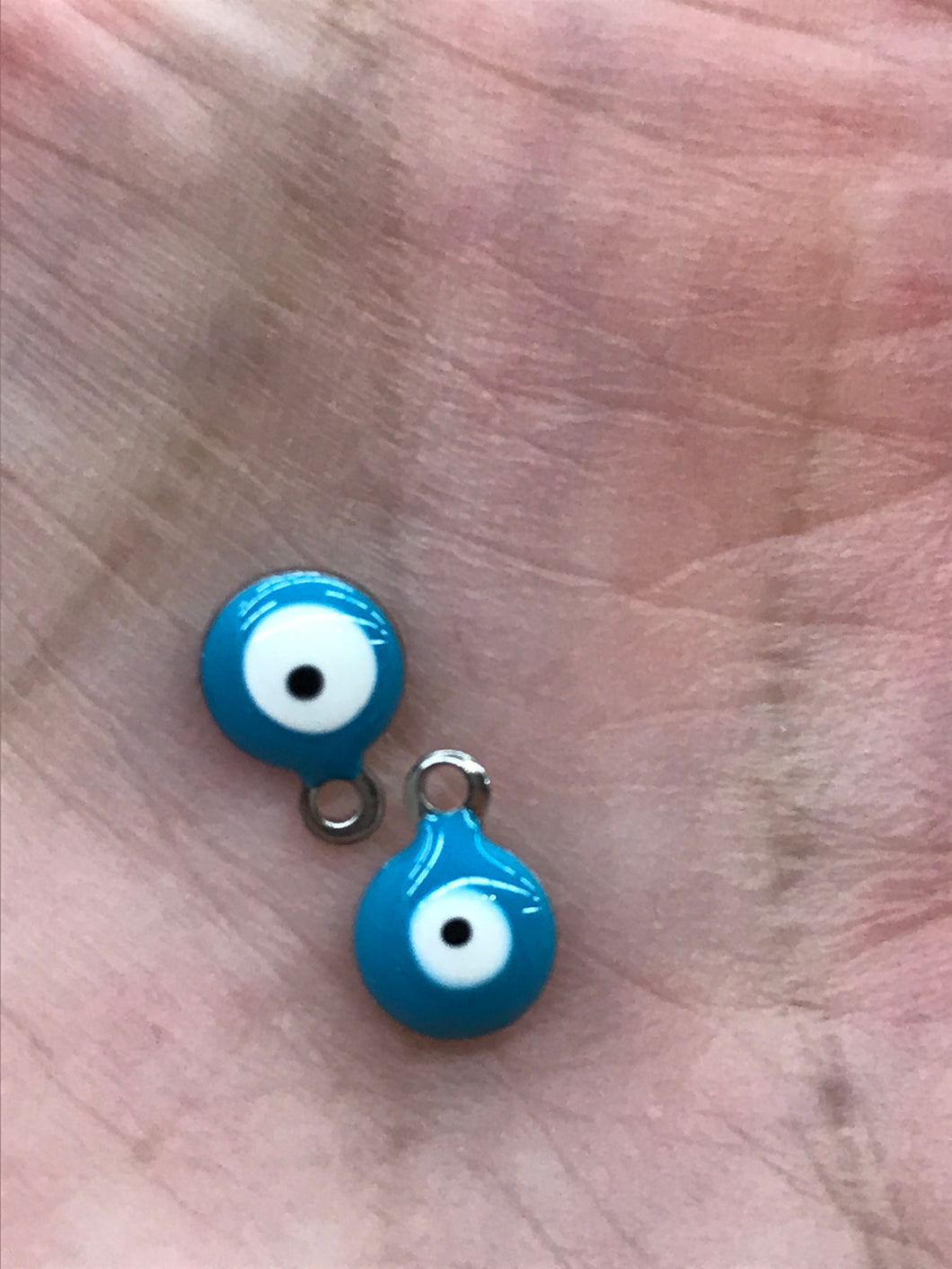 304 STAINLESS EVIL EYE CHARM