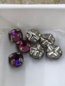 SEW-ON RHINESTONE 4MM