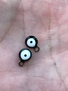 304 STAINLESS EVIL EYE CHARM