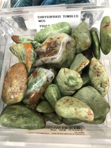 CHRYSOPRASE TUMBLED