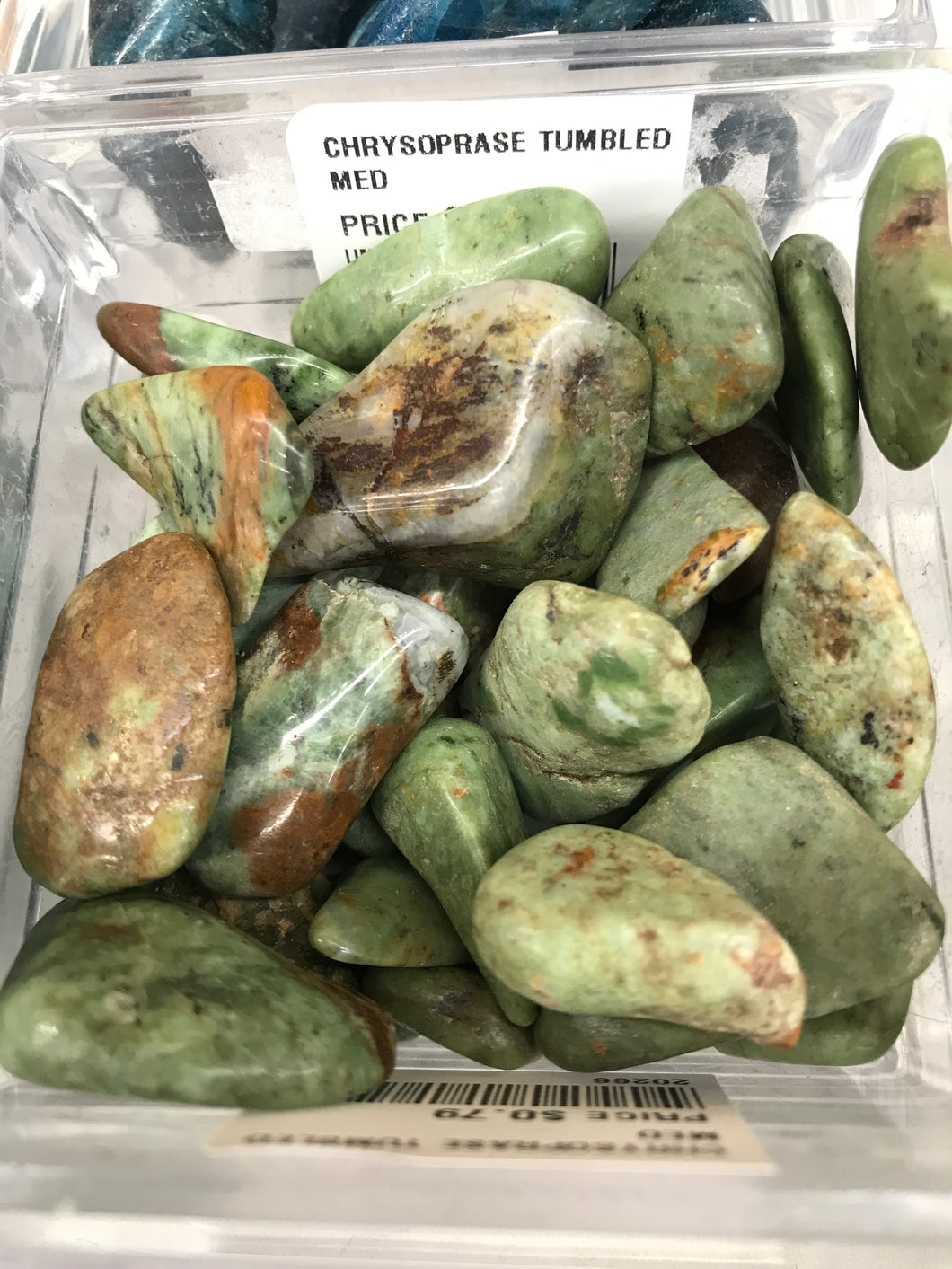 CHRYSOPRASE TUMBLED