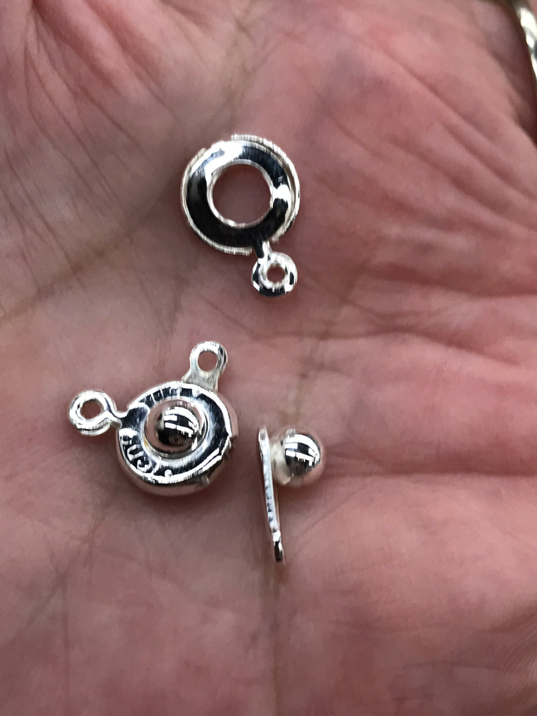 IRON BUTTON CLASP