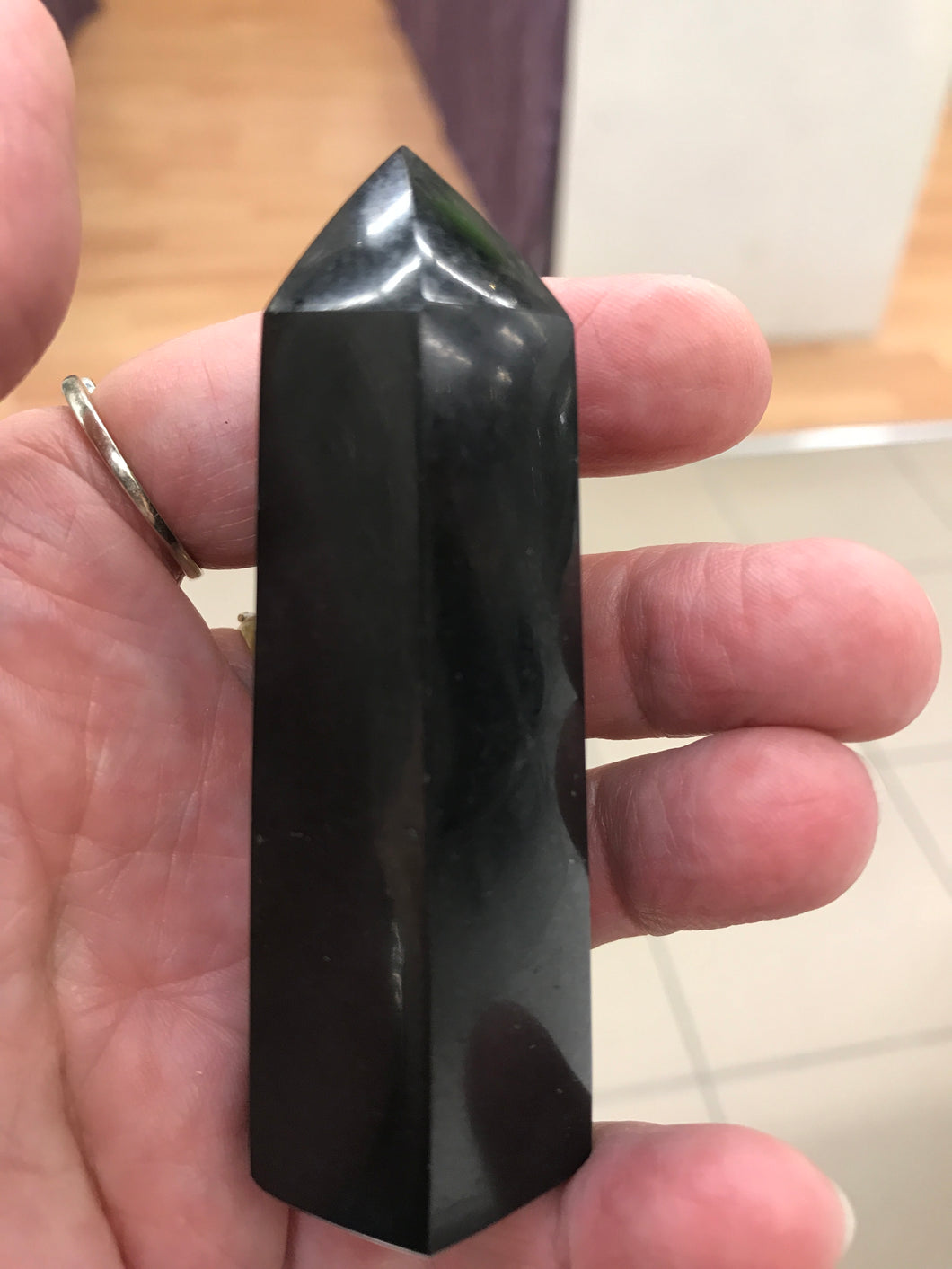 BLACK BASALT POINT