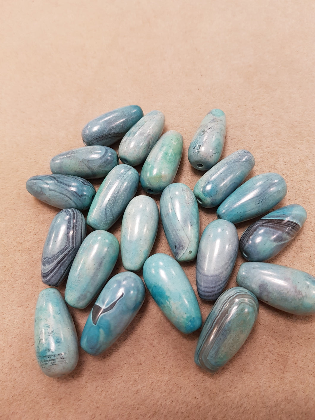 AGATE dZi BEAD DROP