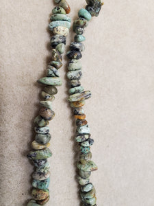 African Turquoise Chips