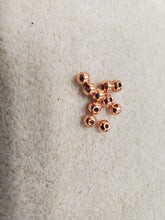 Load image into Gallery viewer, 304 Stainless Steel Rose Gold Round Spacer
