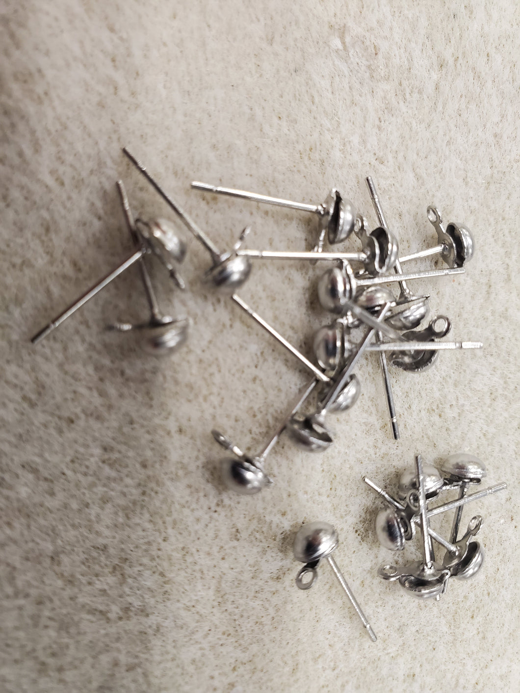 316 Stainless Steel earring stud