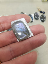 Load image into Gallery viewer, Purple Labradorite Cabochon
