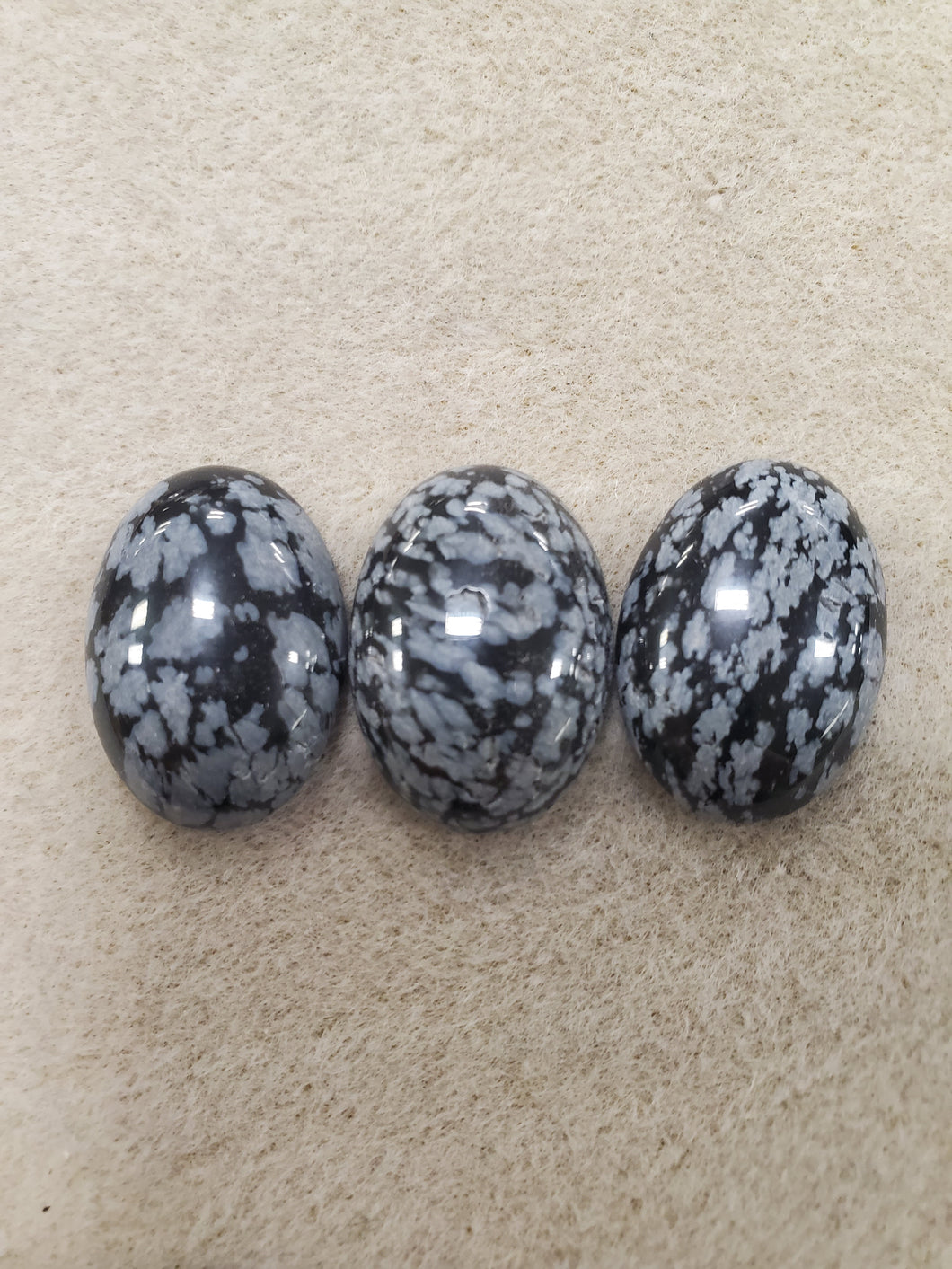 Snowflake Obsidian Cabochon