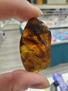 Baltic Amber Side Drilled Pendant