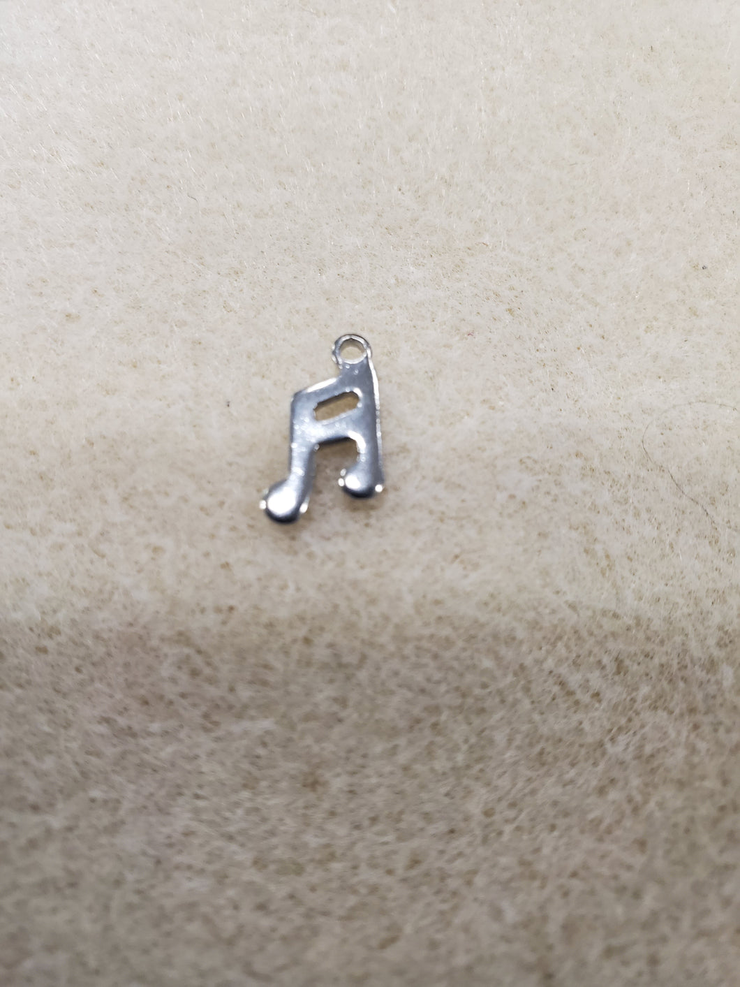 304 Stainless Steel Music Notes Charm