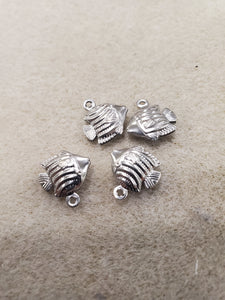 304 Stainless Steel Fish Charm