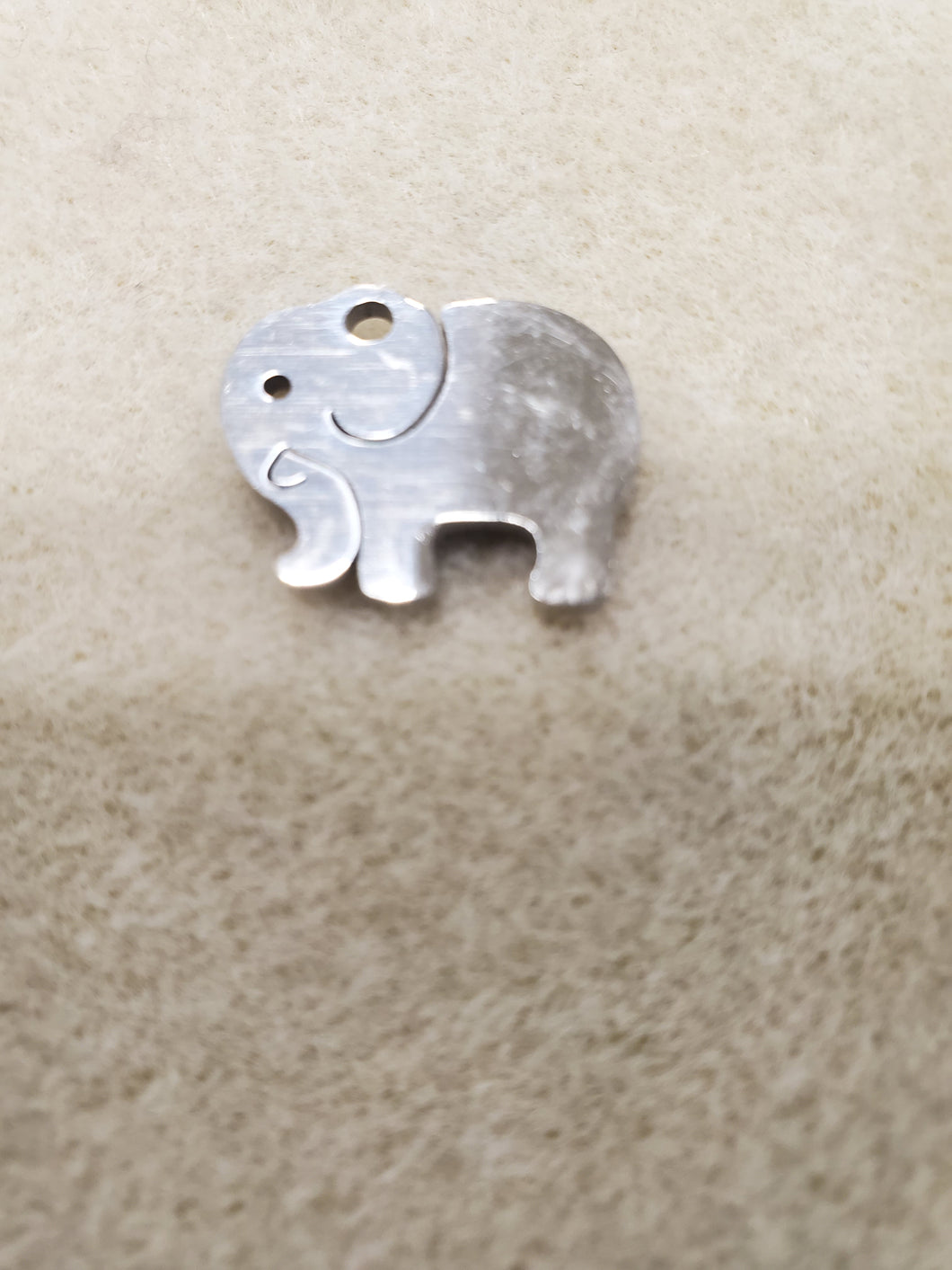 304 Stainless Steel Elephant Charm