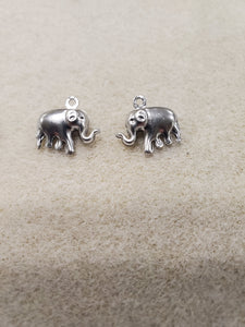 304 Stainless Steel Elephant Charm