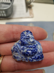 Gemstone Buddha ~1.5"