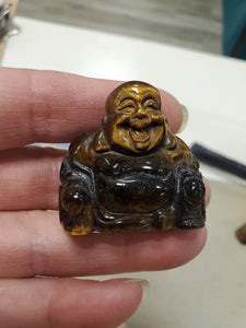 Gemstone Buddha ~1.5"