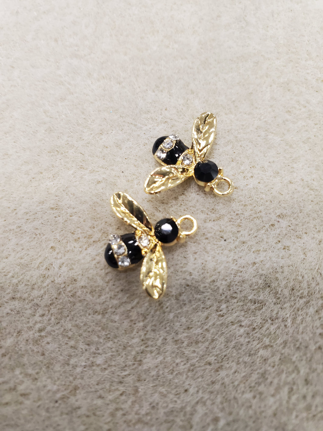 Rhinestone Bee Charm