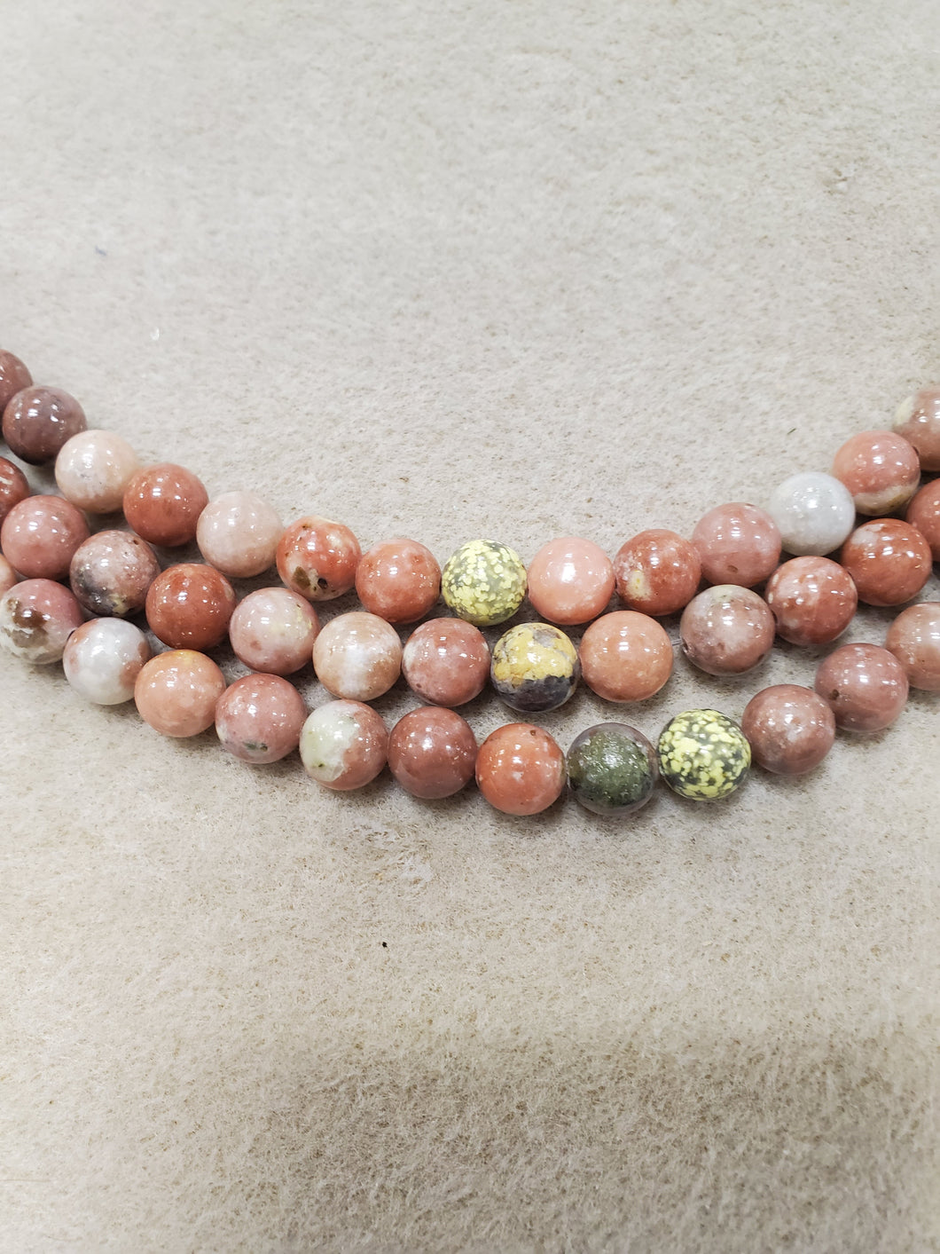 Cherry Blossom Jasper Round 6MM