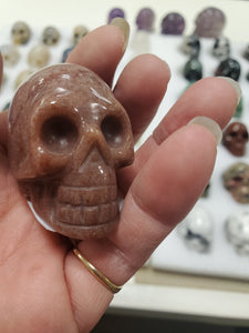 Gemstone Skull 2"