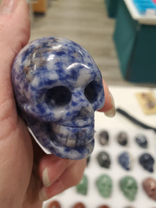 Gemstone Skull 2"