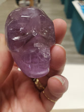Load image into Gallery viewer, Amethyst Skull 54mm
