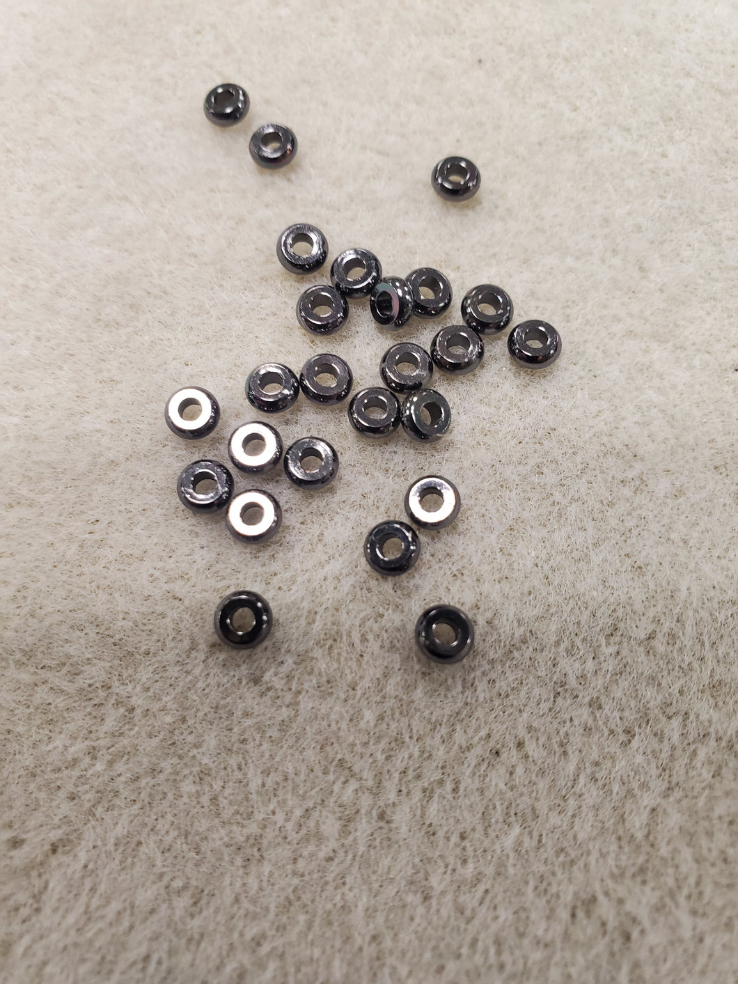 Brass Donut Spacer Black