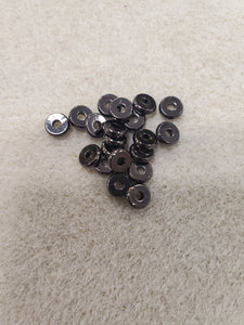 Brass Donut Spacer Black
