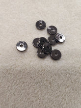 Load image into Gallery viewer, Brass Donut Spacer Black
