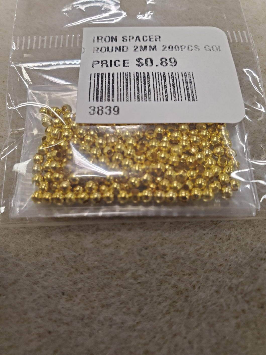 Iron Spacer Golden