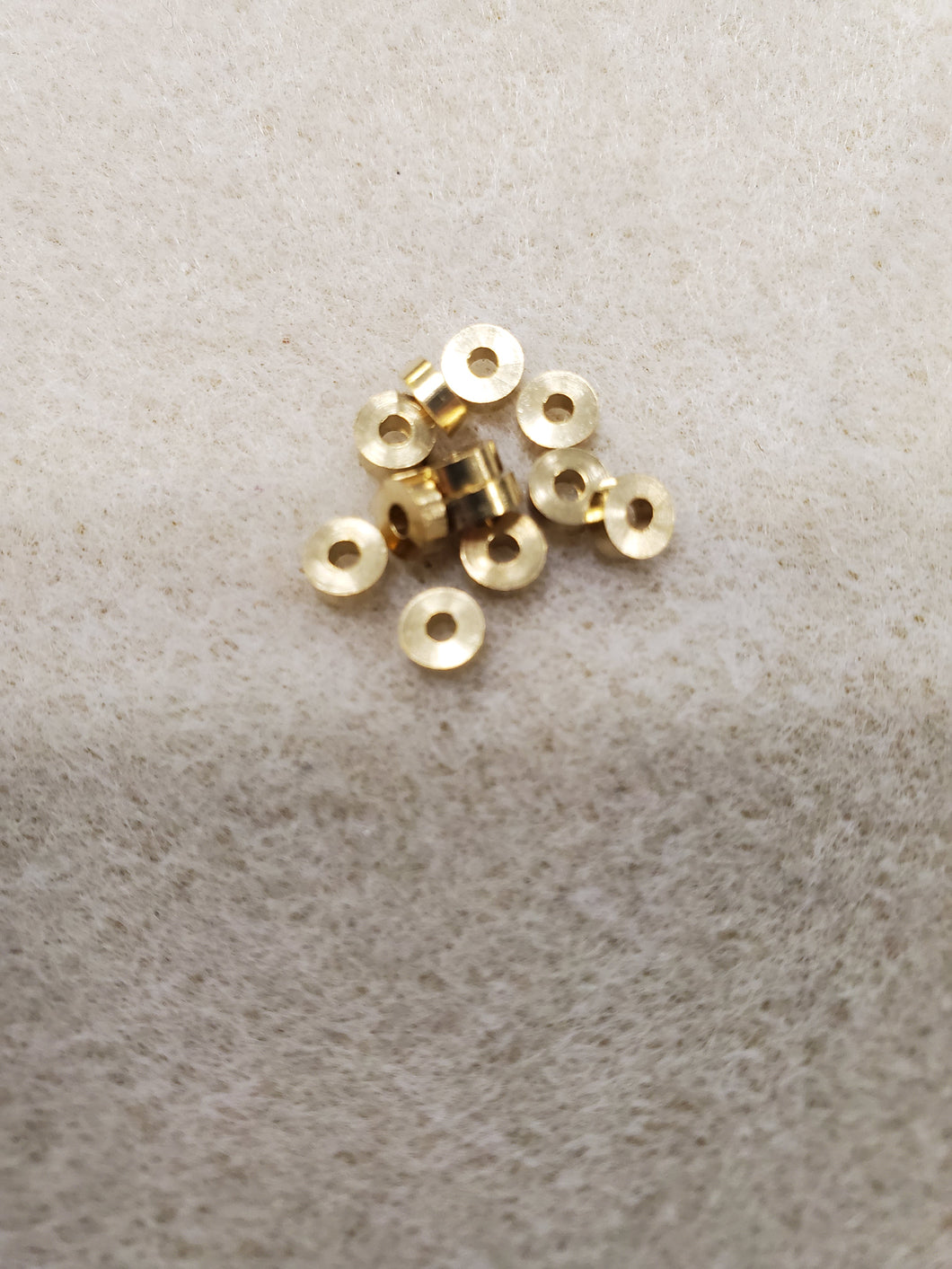 Brass Flat Round Spacer