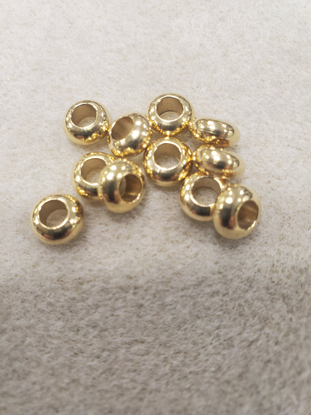 Brass Rondelle Spacer