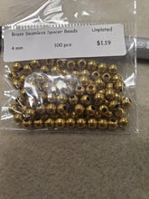 Load image into Gallery viewer, Brass Round Beads
