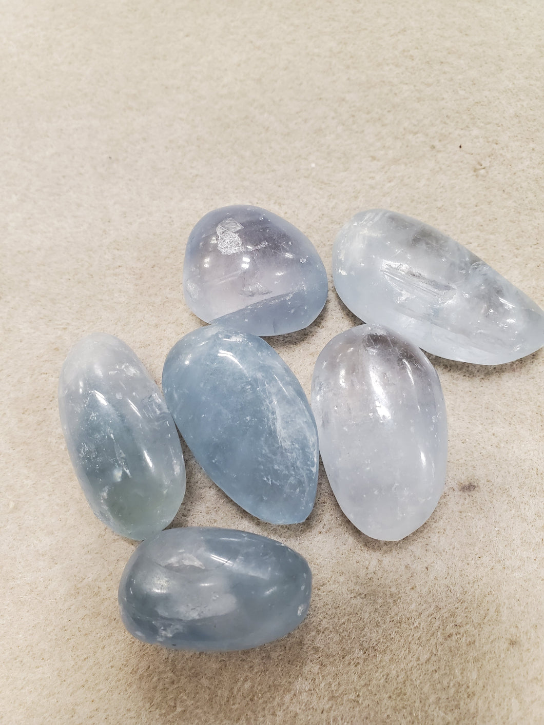 CELESTITE TUMBLED