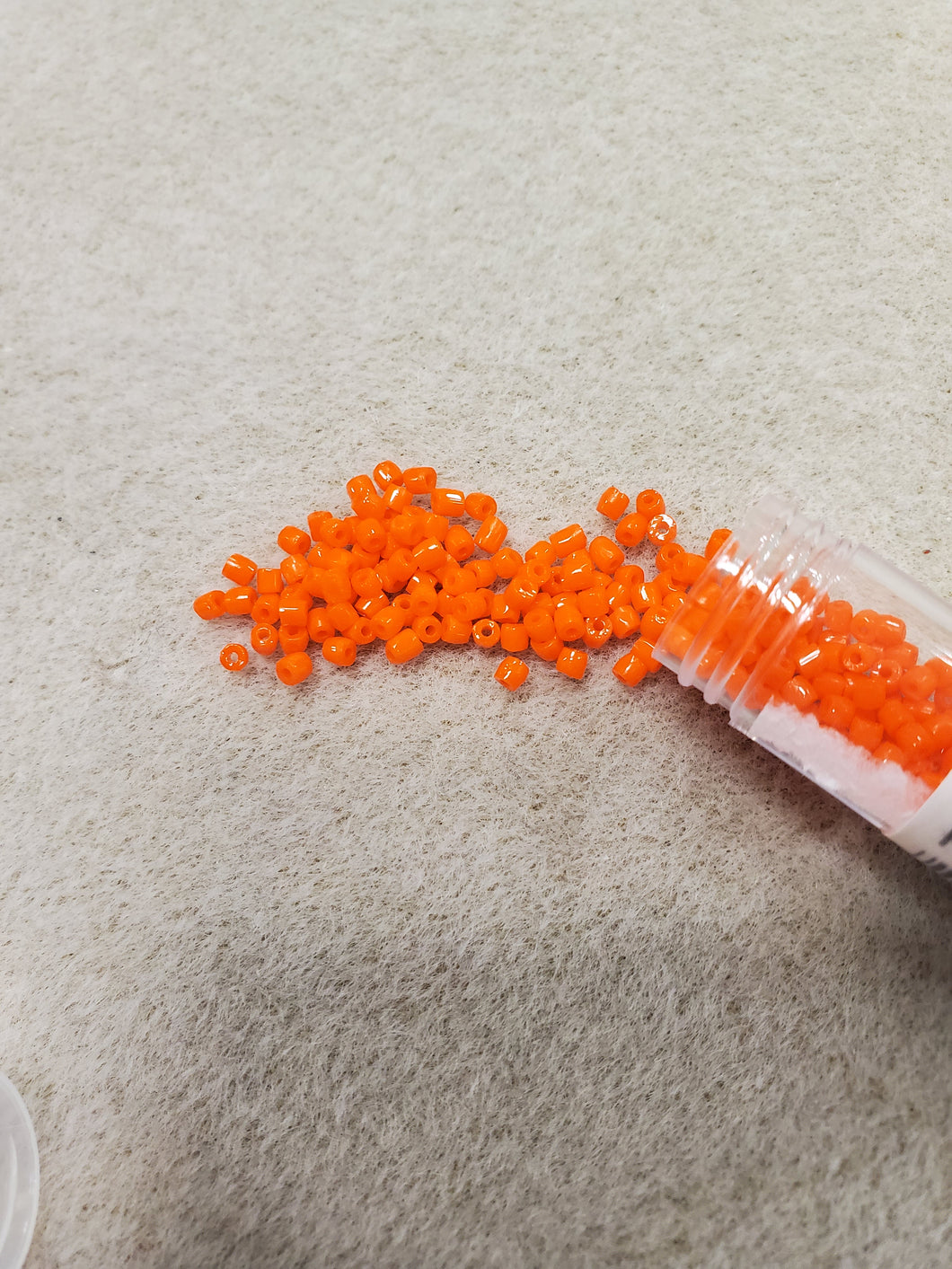 3-CUT BEAD 9/0 OP ORANGE